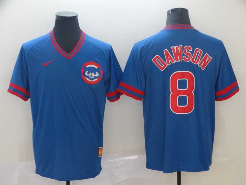 Cubs 8 Andre Dawson Blue Throwback Jerseys,We sell and wholesale Cubs 8 Andre Dawson Blue Throwback Jerseys on line form chian!